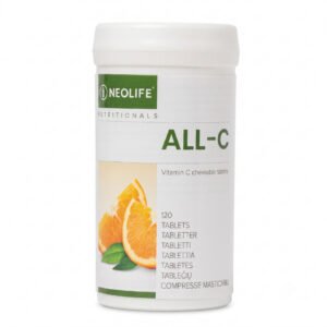 All C, kramtomosios tabletės su vitaminu C