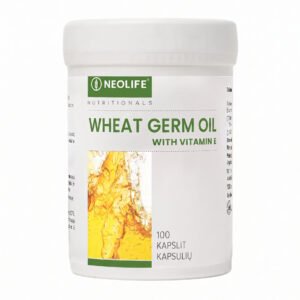 Wheat Germ Oil with vitamin E, maisto papildas