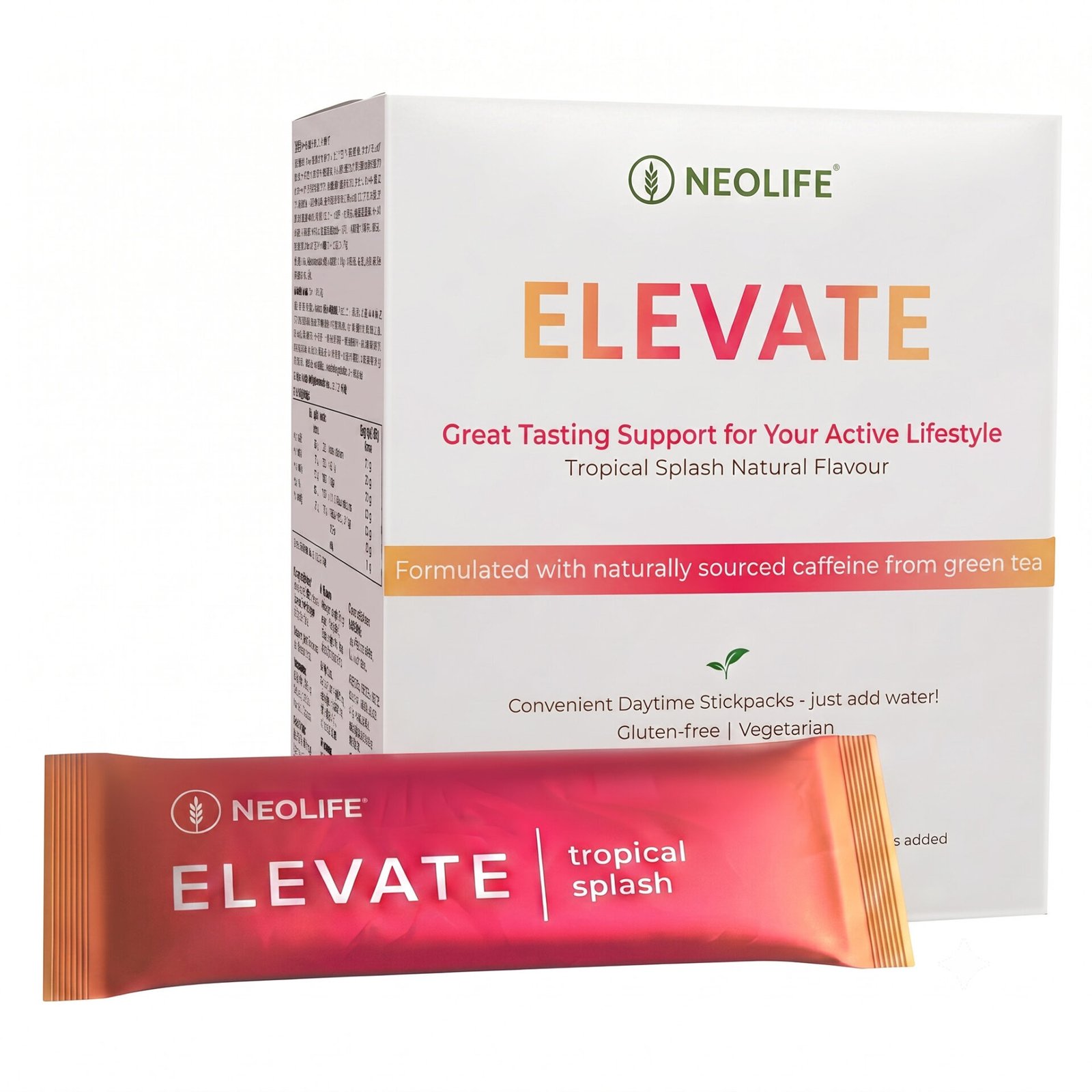 Elevate, papildas energijai